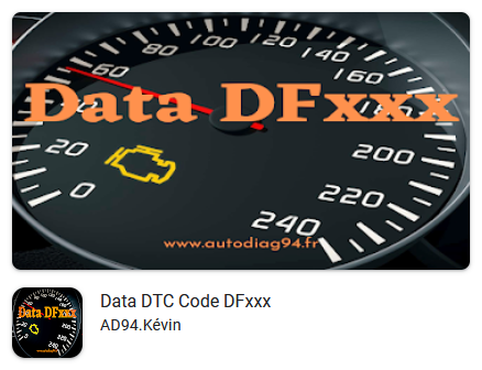 Data DTC Code DFxxx