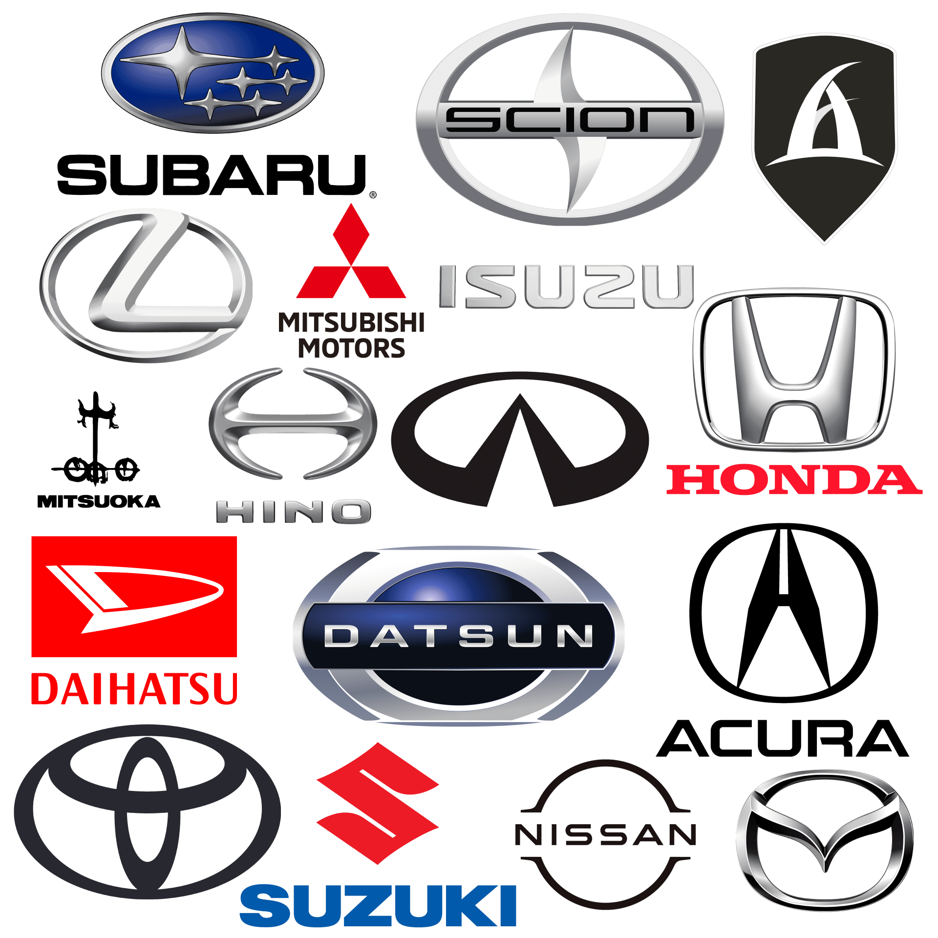 Marque de voiture japonaise